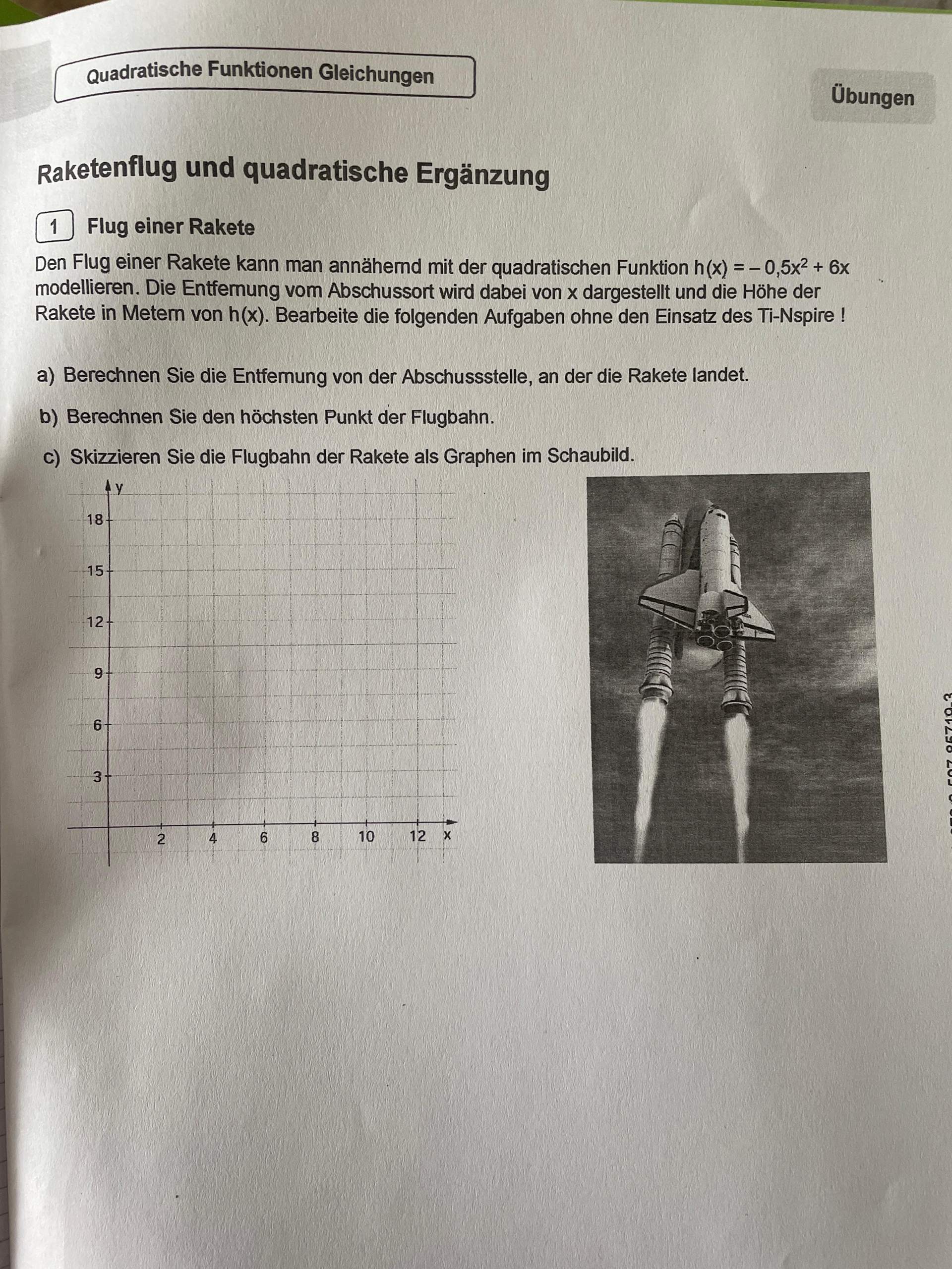 Könnt ihr mir dabei weiterhelfen bitte? (rechnen, Funktion, Gleichungen)
