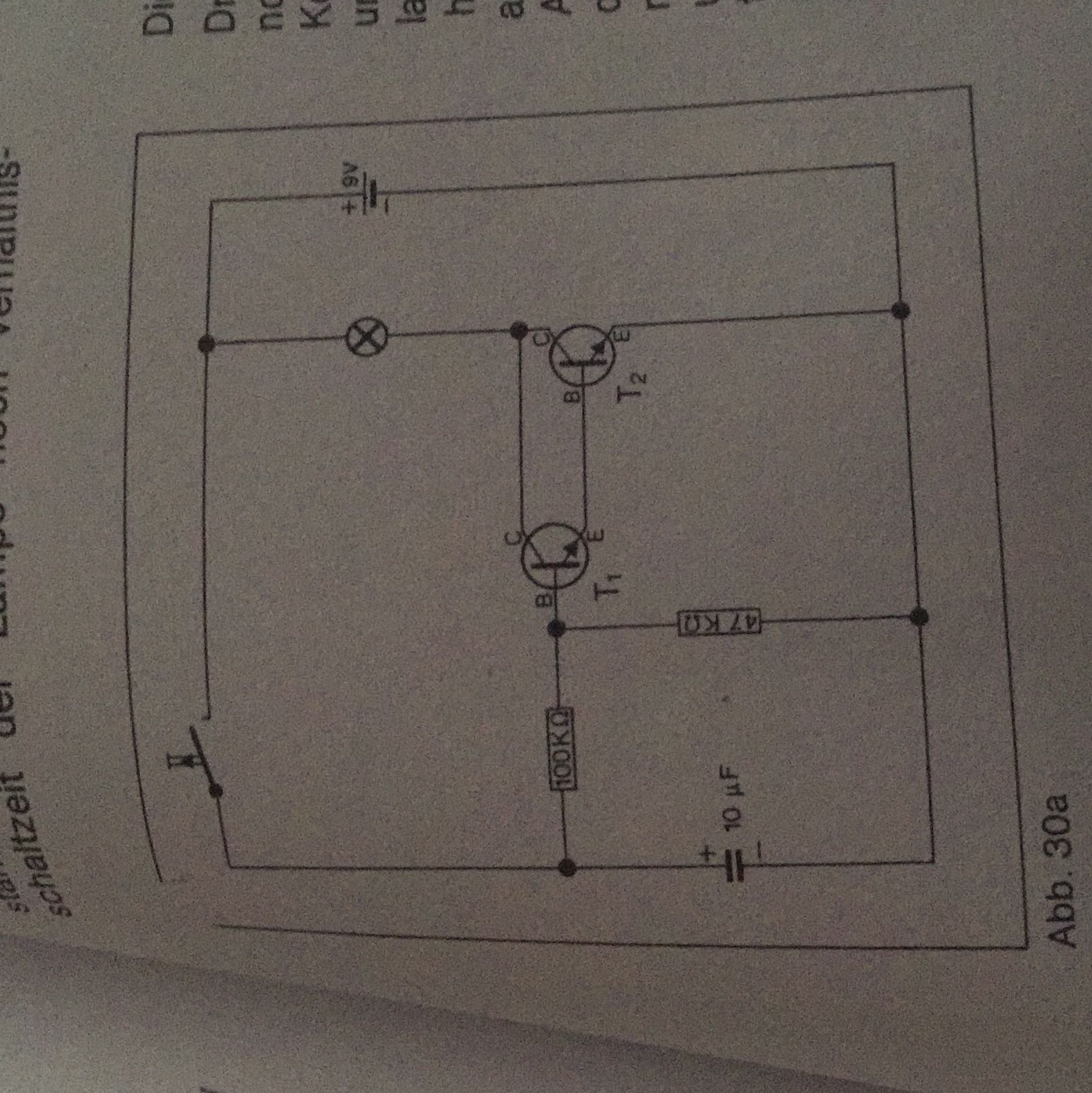 Könnt ihr mir diesen Schaltplan erklären? (Schule, Technik, Elektronik)