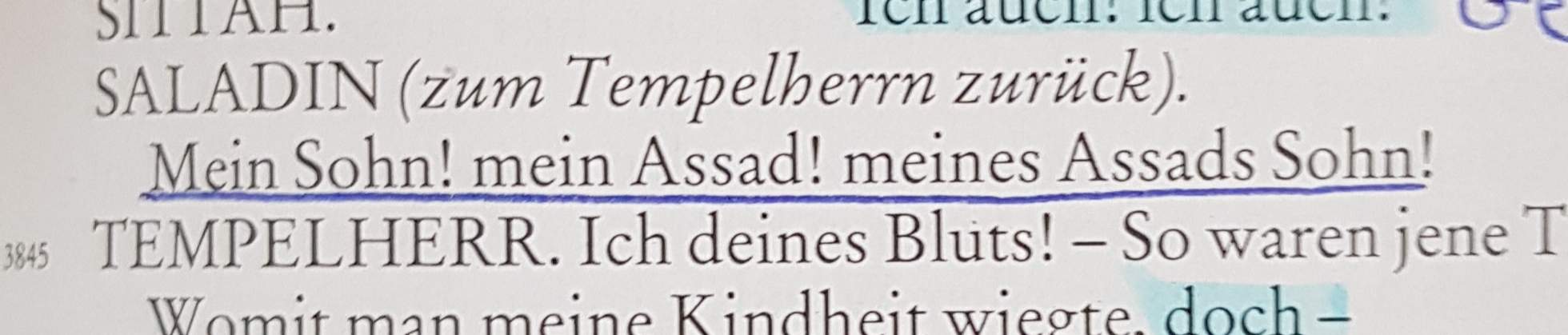 Analyse Nathan Der Weise 1 Aufzug 5 Auftritt