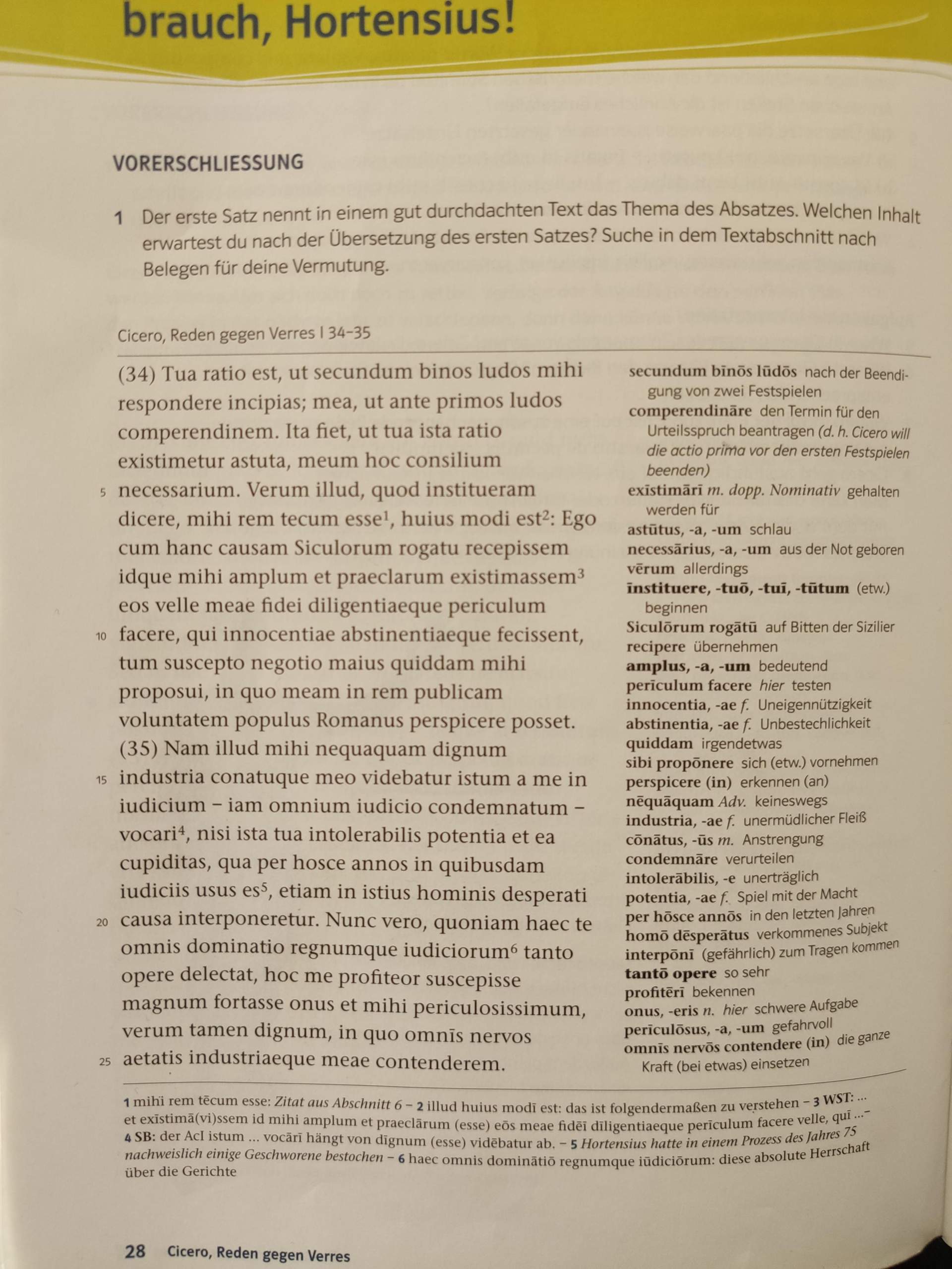 Könnte Jemand Meine Übersetzung Kontrollieren (Latein)? (Schule ...