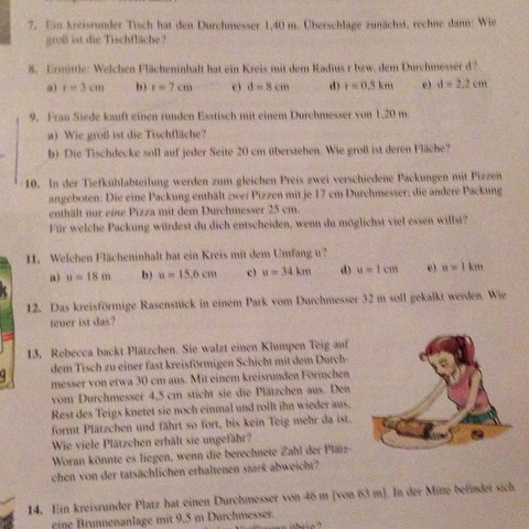 Aufgabe 9,10&13 - (Mathe)