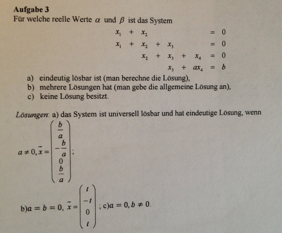 Lösungsweg - (Studium, Mathematik)