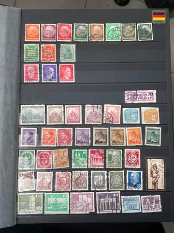 Könnten diese Briefmarken wertvoll sein (nazi-Zeit/DDR)?
