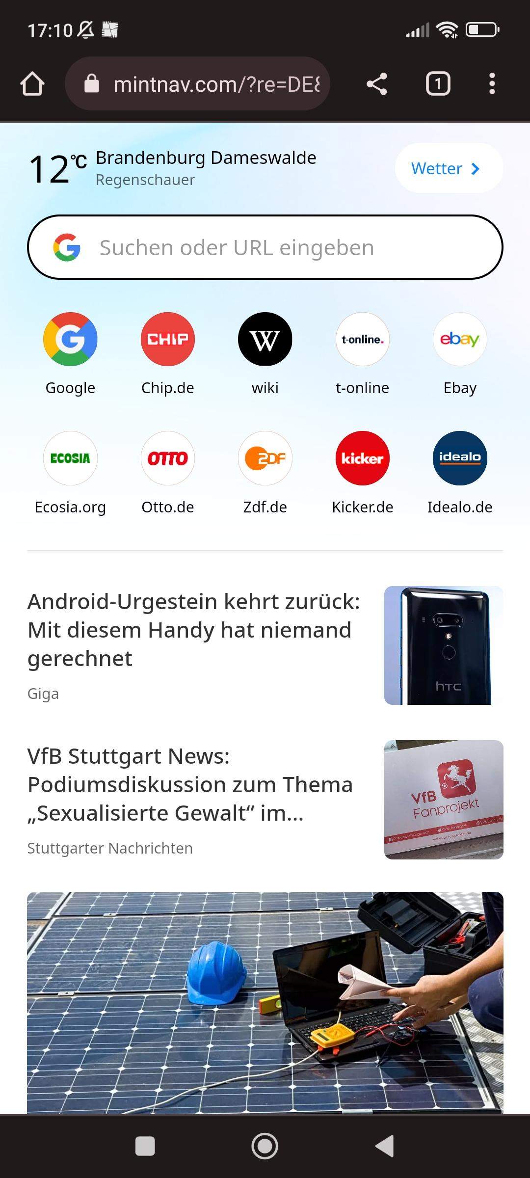 Komische google start Seite? (Handy, Smartphone, Windows)