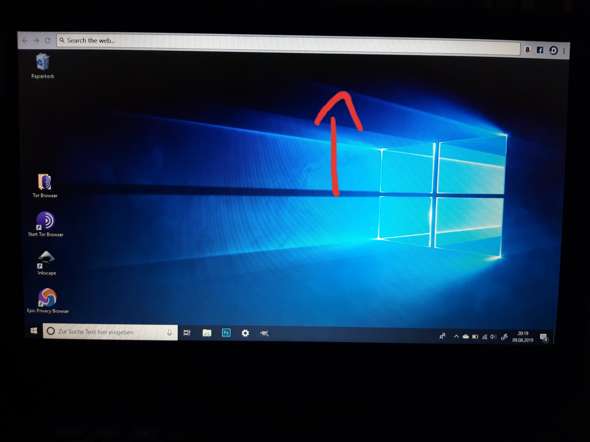 Komische Suchleiste auf Windows öffnet sich? (Computer, PC ...