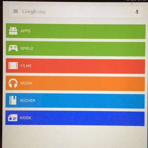So sieht das aus - (Android, Aussehen, Play Store)