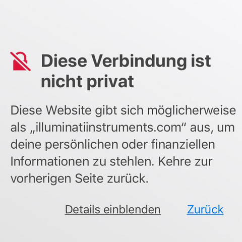 komischer link iphone schaden hacken phishing