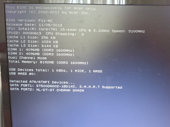 Der Bildschirm der nun angezeigt wird - (Computer, PC, Windows)