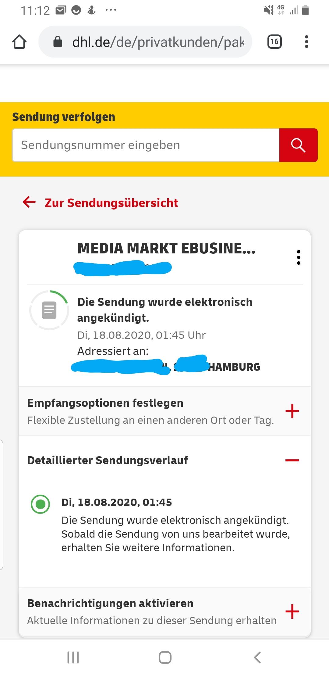 kommt das packet heute noch an spiele