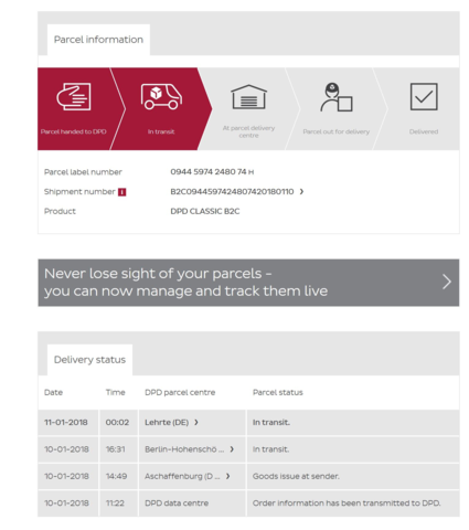Kommt Heute Mein Paket 84 Dpd