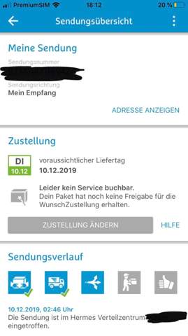 Kommt Mein Paket Heute Noch Oder Kann Ich Wegfahren Hermes