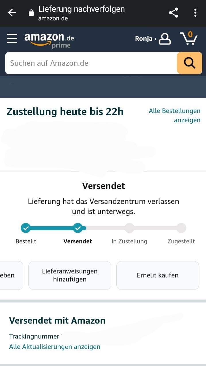Kommt mein paket oder nicht? (Amazon, Prime)
