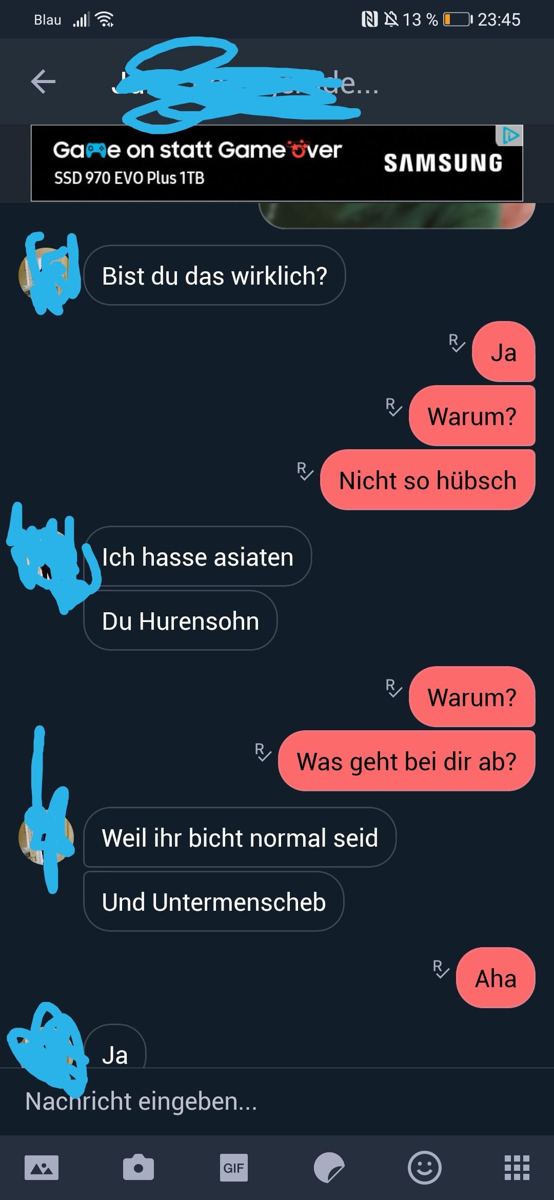 Konter Auf Rassistische Aussagen Beleidigung Rassismus Rassist