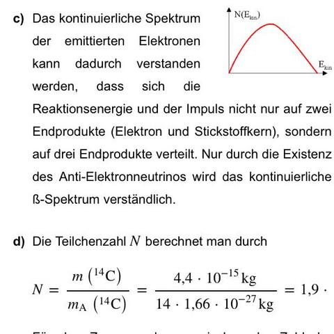 Lösung c) - (Schule, Physik, Energie)