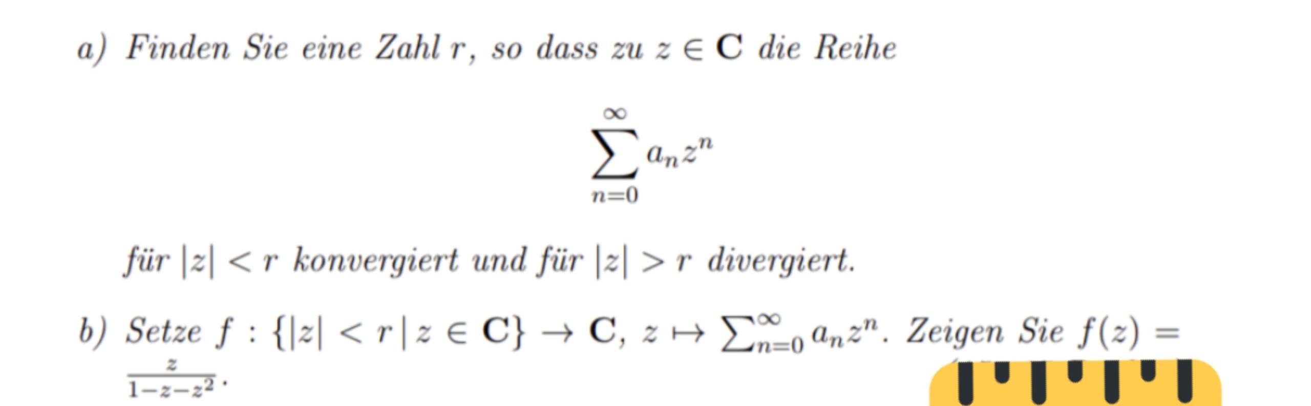 Konvergenz Von Reihen Aufgaben Konvergenz Divergenz von Reihen? (Mathematik, Folgen, Analysis)