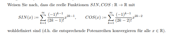 Konvergenz überprüfen? (Mathematik)