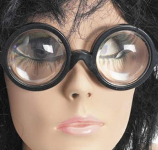 Konvexe glasslinse für Auge?