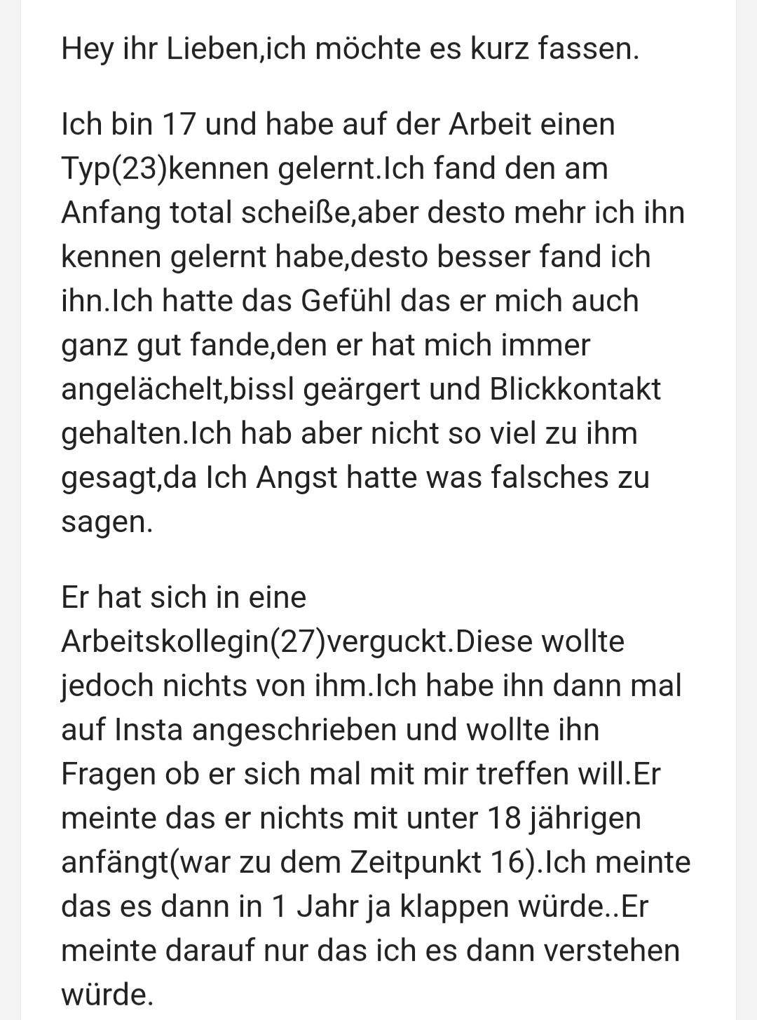 Korb Bekommen Trotzdem Noch Chance Korb bekommen, trotzdem noch eine Chance? (Männer, Crush)
