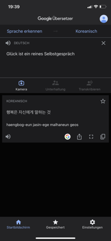 Koreanische Schrift richtig?