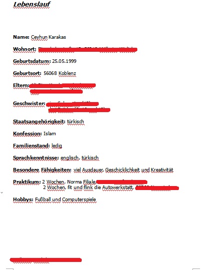 Korrektur An Bewerbungsschreiben Fur Einen Praktikum Bewerbung Norma Bewerbung