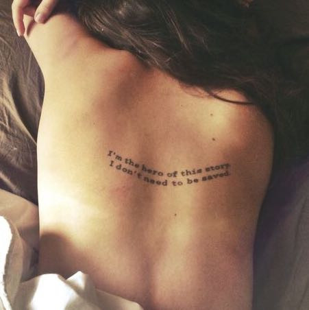 Kosten Fur Ein Tattoo Auf Dem Rucken Schriftzug