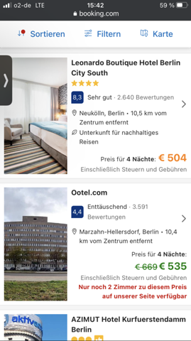 Kosten Hotel Berlin?