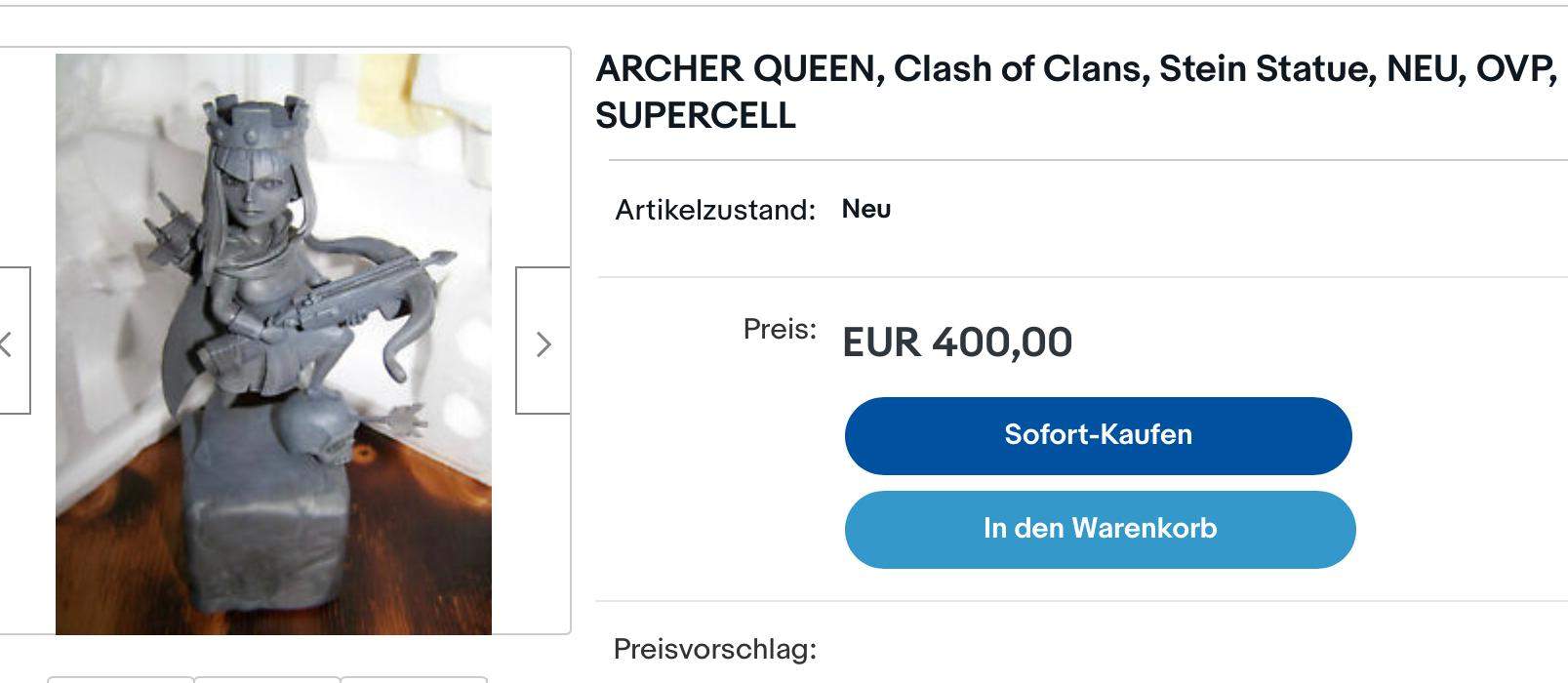 Kostet diese COC Statue wirklich so viel? (Clash of Clans)