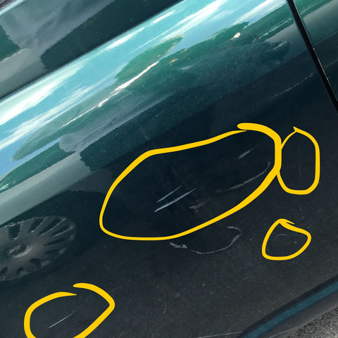 Kratzer aus dem Wagen günstig entfernen?
