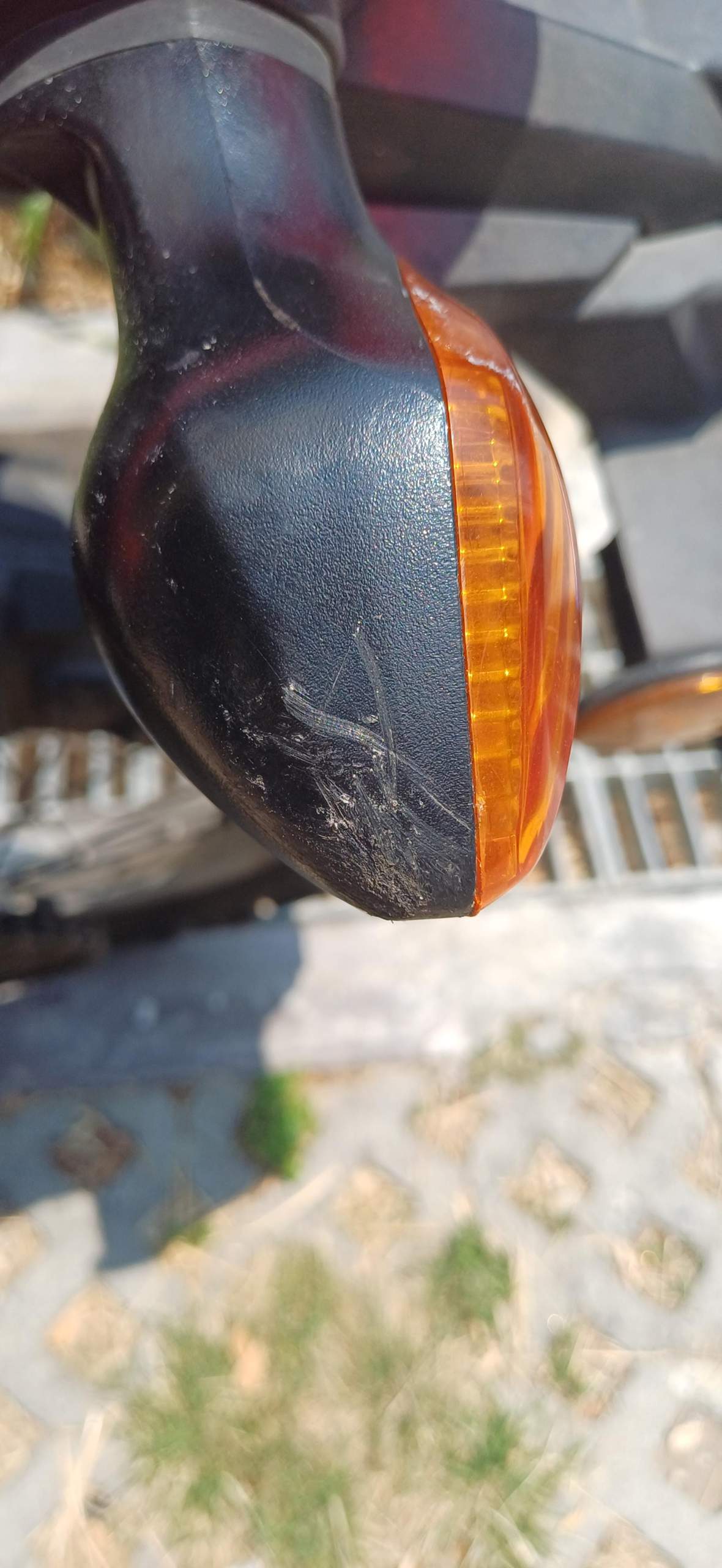 Kratzer aus Plastik entfernen Motorrad? (Reparatur, Unfall, Enduro)
