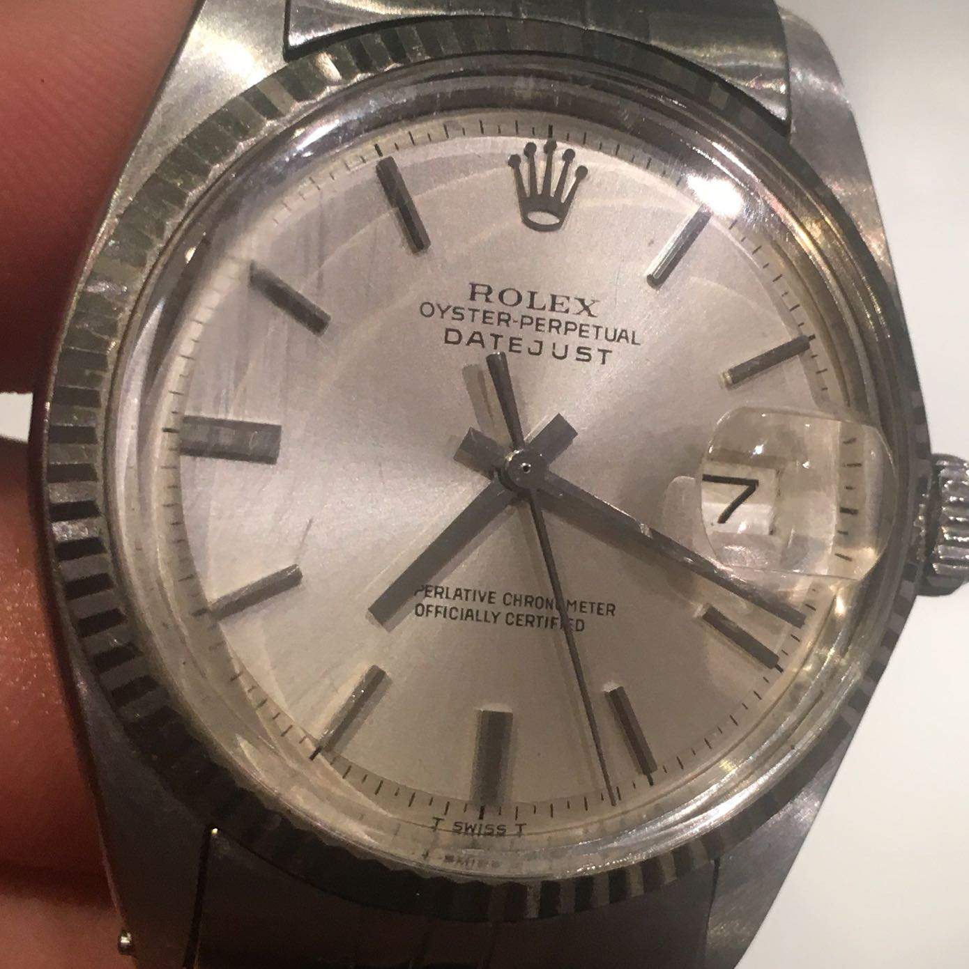 Kratzer aus Rolex Glas bekommen? (Uhr)