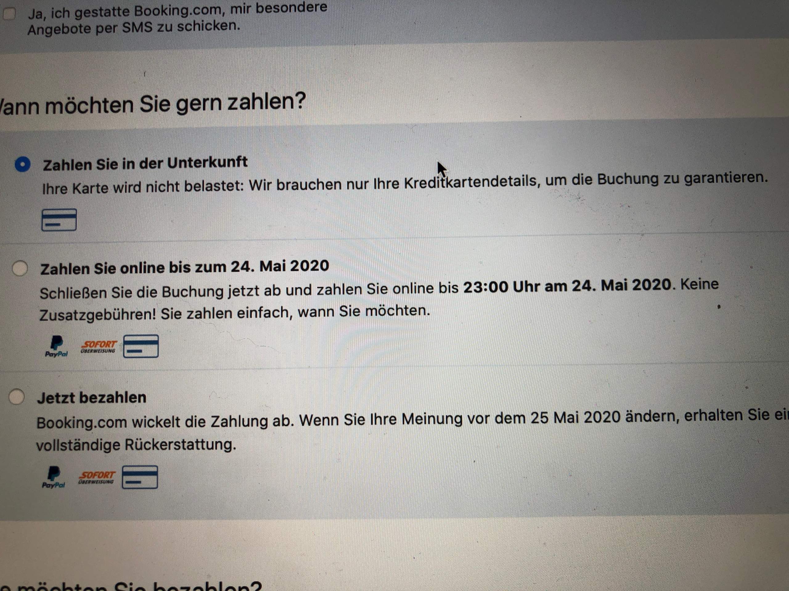 Kreditkarte Nicht Belastet Wird Es Trotzdem Angezeigt Hotel Buchung