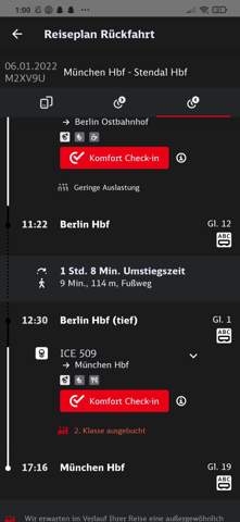 Kriegt man trotzdem noch einen Platz (deutsche Bahn, ICE)?