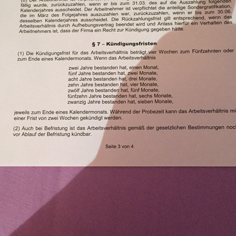 Kündigen Mitte des Monats ? (Kündigung, Kündigungsfrist)