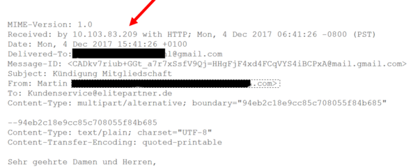 Kündigung elitepartner per email Kündigung elitepartner per email