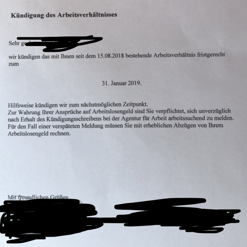 Kundigung Wirksam Ohne Angabe Von Grunden Arbeitsrecht