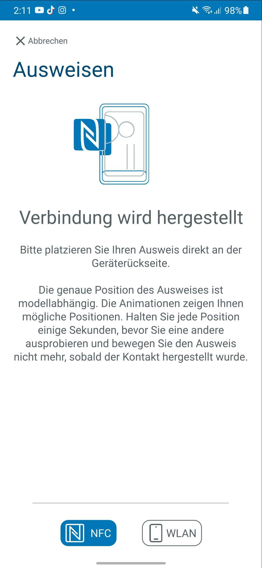 Kulturpass Ausweis Scannen Geht Nicht
