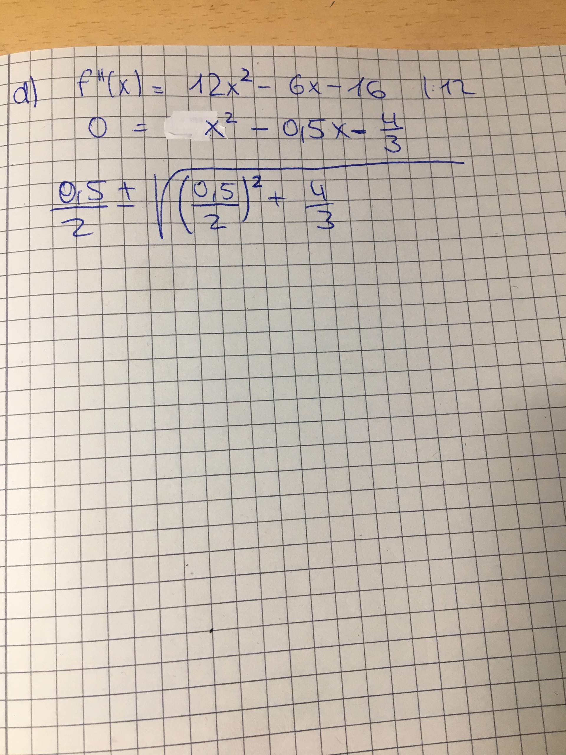 Kurvendiskussion Wendepunkt Berechnen Mathematik 