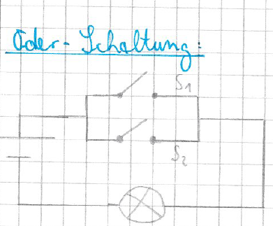 And schaltung Kurze Frage zur Oder-Schaltung (Parallelschaltung)? (Mathematik, Physik