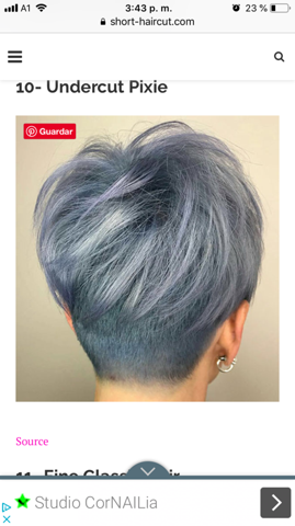 Kurze Haare Bei Madchen Frisur Pixie Cut