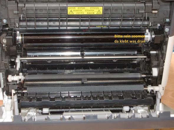 Kyocera FS-1325MFP Trommel sauber machen - (Computer, Drucker, Laserdrucker)