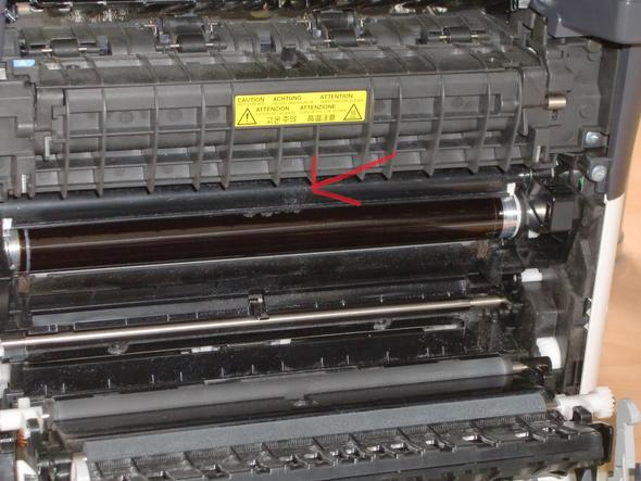 Trommel reinigen Kyocera FS-1325MFP  - (Computer, Drucker, Laserdrucker)