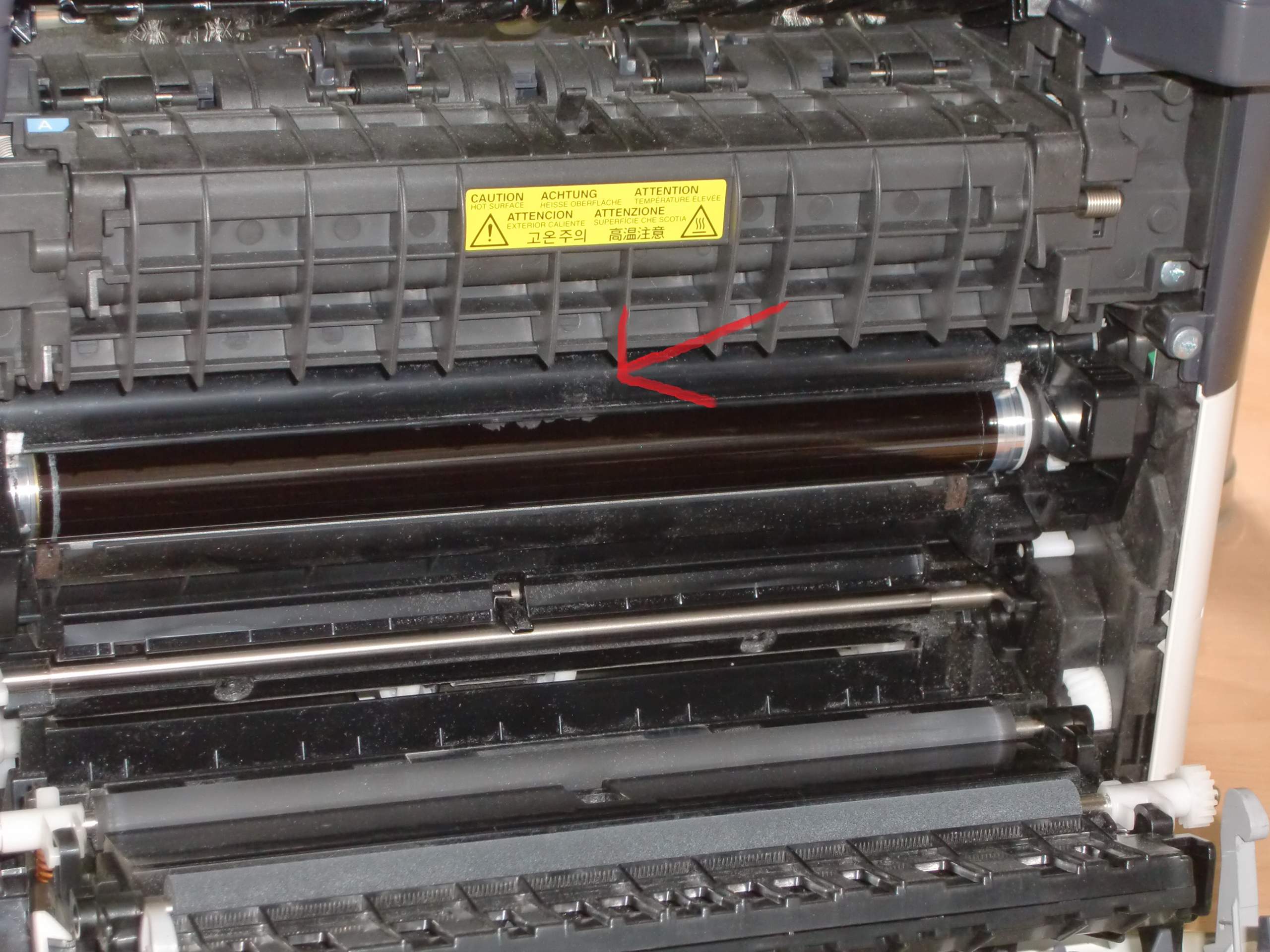 Kyocera FS-1325MFP , Hallo mein Kyocera macht Streifen beim ausdruck