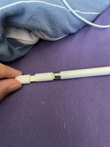 Ladekabel passt nicht ins Adapter für Apple Pencil 1?