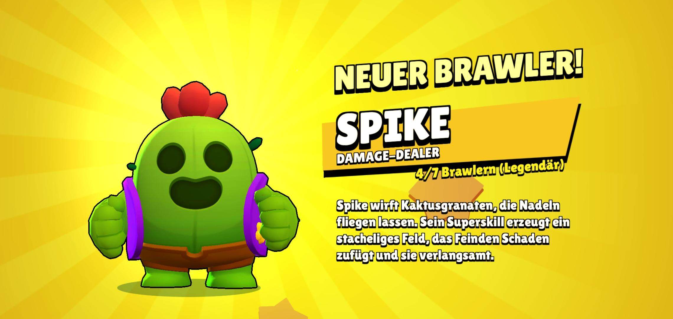 Starrdrop Lägendärer Stardrop= Spike Wahrscheinlichkeit? (Supercell, Brawl Stars)