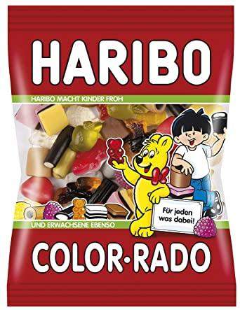 Lakritz Gummibärchen (Haribo Color- Rado)?