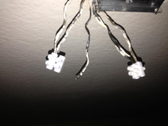 Lampe Anschliessen 6 Stromkabel Anschluss