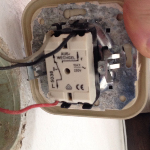 Lampe anschließen und strom messen aber wie? (Elektrik, Kabel, Sicherung)