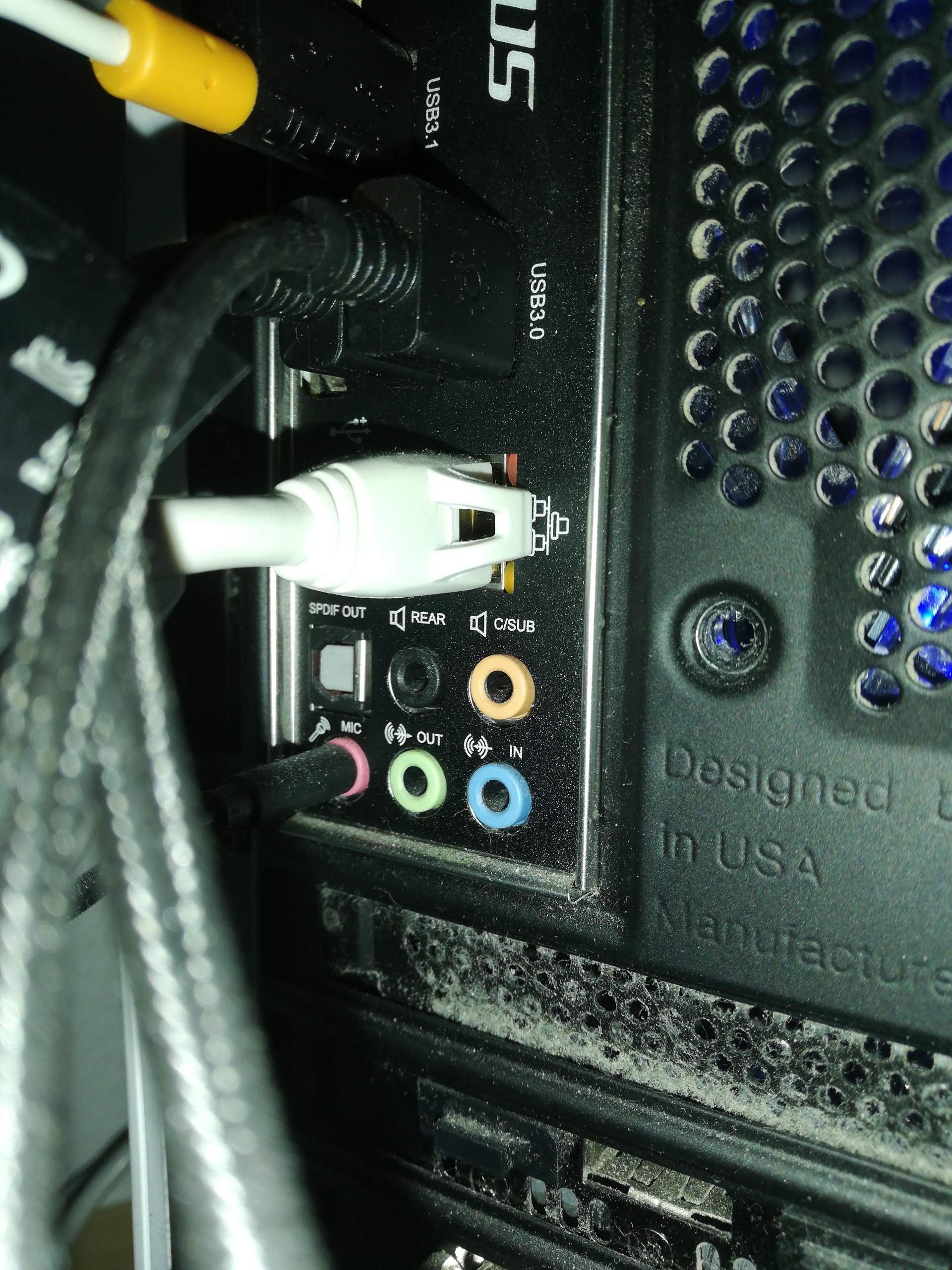 Lan am PC orange schlechtes