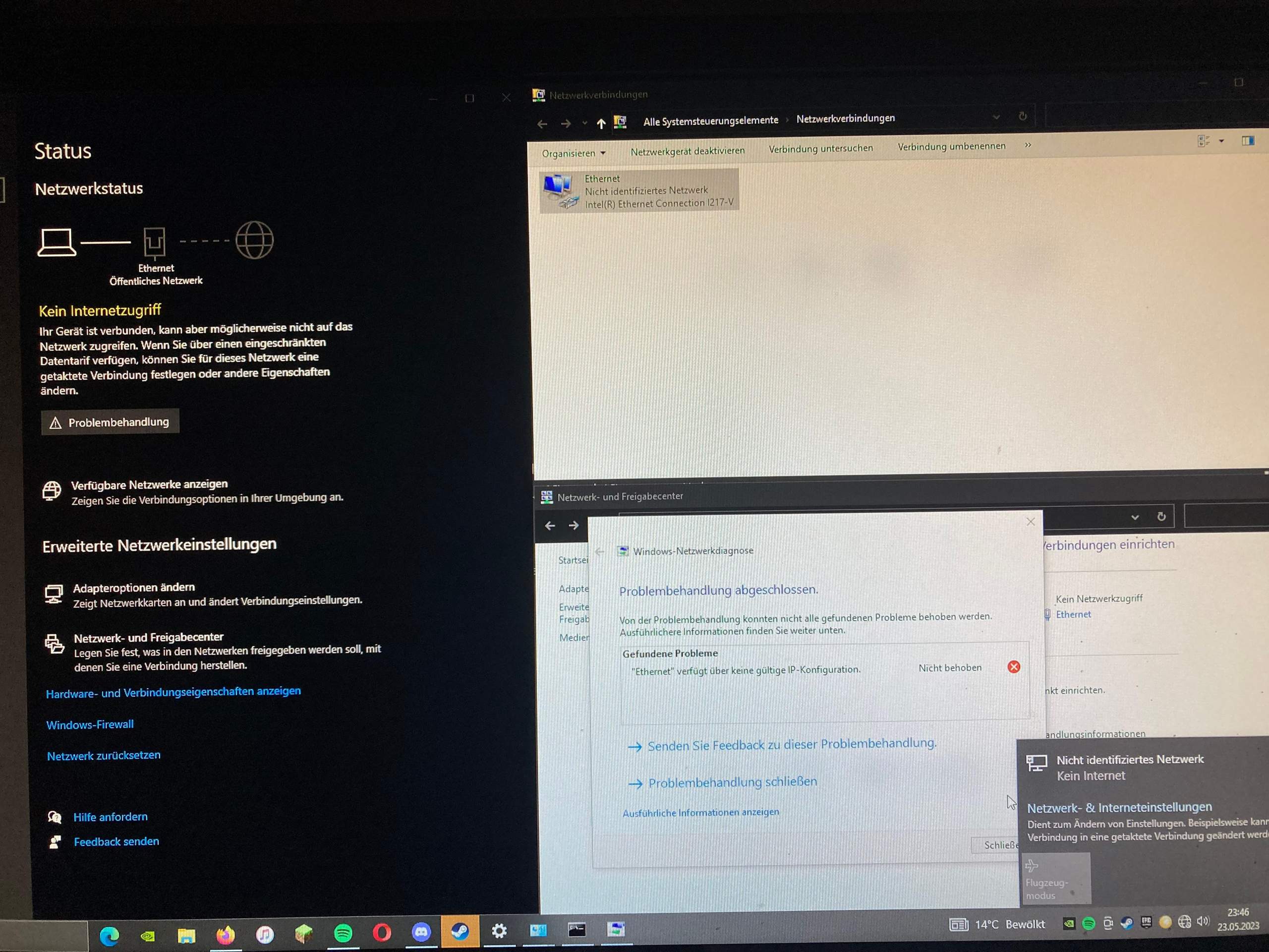 Lan funktioniert nicht? Netzwerk,