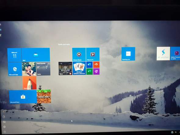 Laptop Desktop Verschwunden Computer Windows 10 Hintergrund